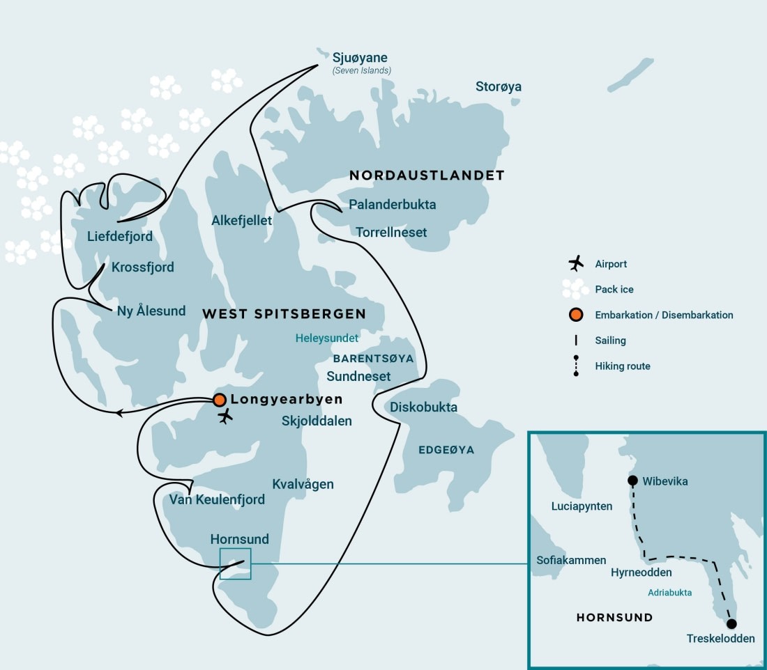 ORTELIUS | Umrundung Spitzbergens - Leguan Reisen
