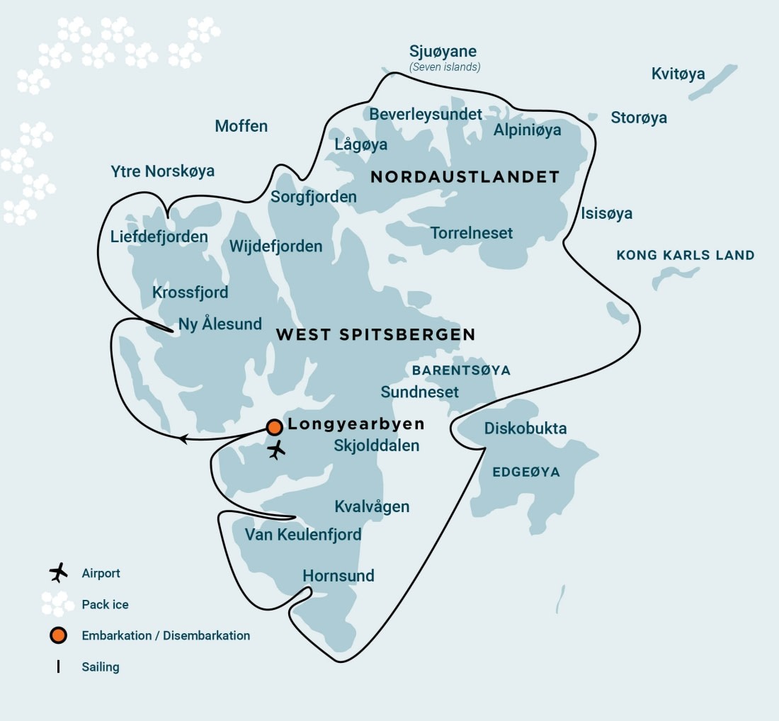 MS ORTELIUS | Spitzbergen und das Nordaustlandet - Leguan Reisen
