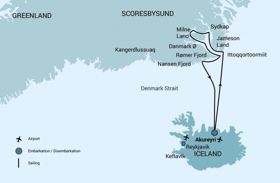 Expedition in den Scoresby Sund, inklusive langer Wanderungen | MS ORTELIUS - Leguan Reisen