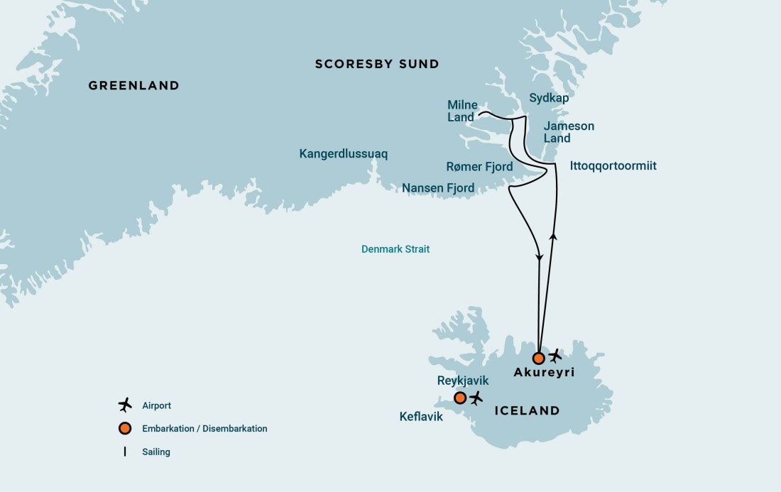 Grönlands unberührte Küsten: Eine Reise ins Herz des Scoresby Sunds | MS PLANCIUS - Leguan Reisen