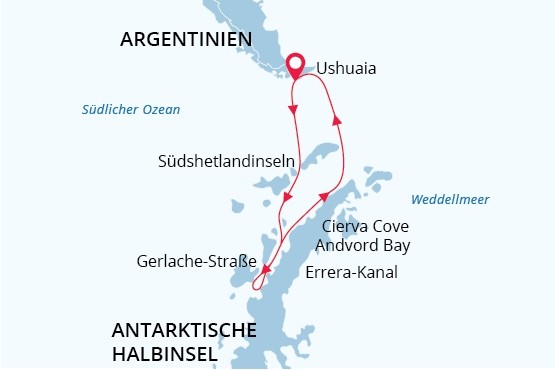 MS SEA SPIRIT | Antarktis Kreuzfahrt - deutschsprachig begleitet zum Weißen Kontinent - Leguan Reisen