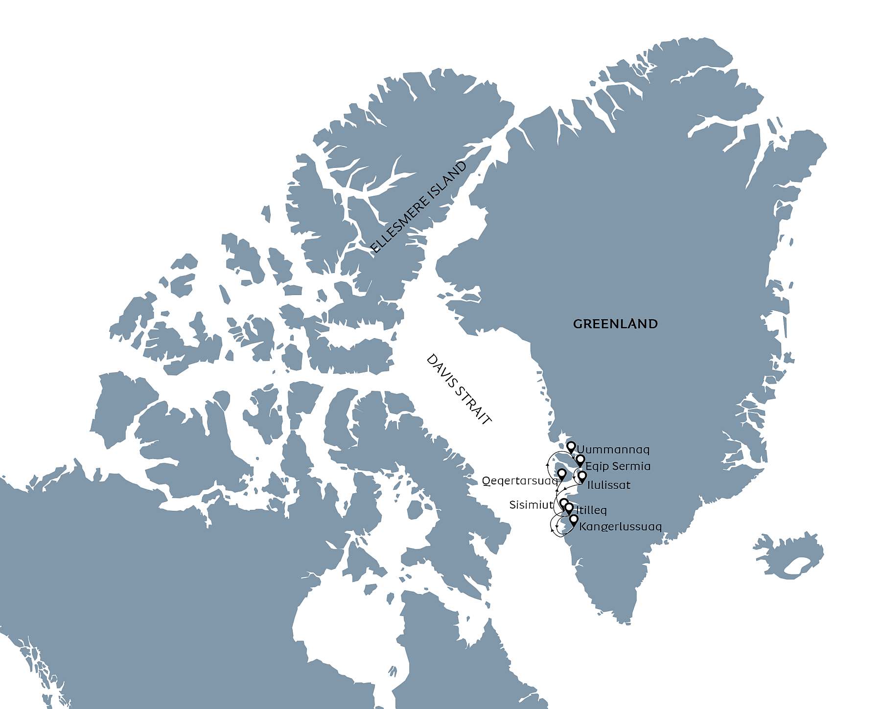 Eiswelten der Disko-Bucht und Uummannaq | OCEAN ALBATROS - Leguan Reisen