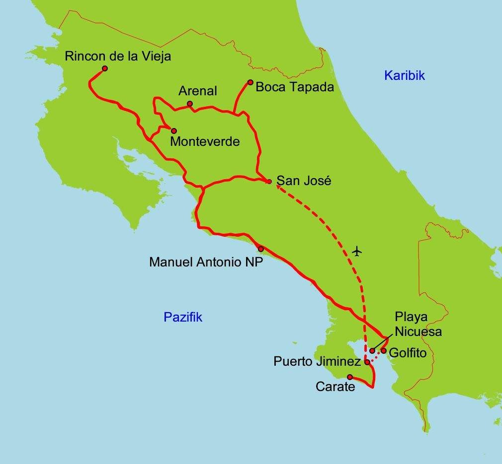 Costa Rica für Naturfreunde | Individualreise - Leguan Reisen
