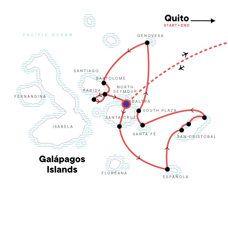 Galápagos - Zentrale und östliche Inseln | 10 Tage REINA SILVIA VOYAGER\