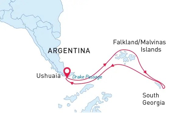 MS SEA SPIRIT | Tierparadiese im Südatlantik - Falklandinseln & Südgeorgien - Leguan Reisen