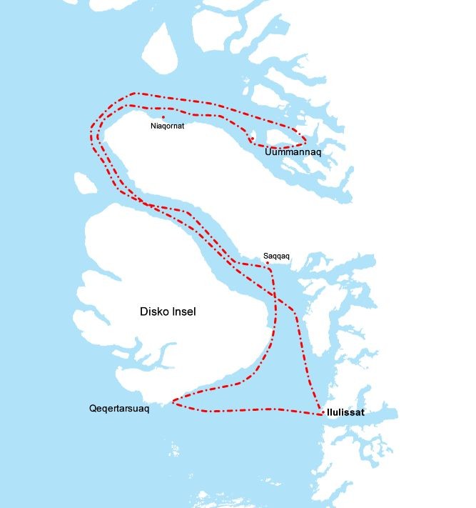 DISKO BUCHT UND UUMMANNAQ | CAPE RACE, 2026 - Leguan Reisen